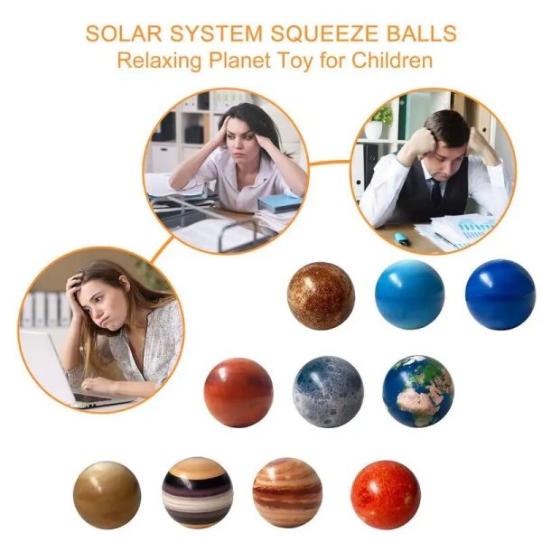 Solar System Planets Stress Balls 2