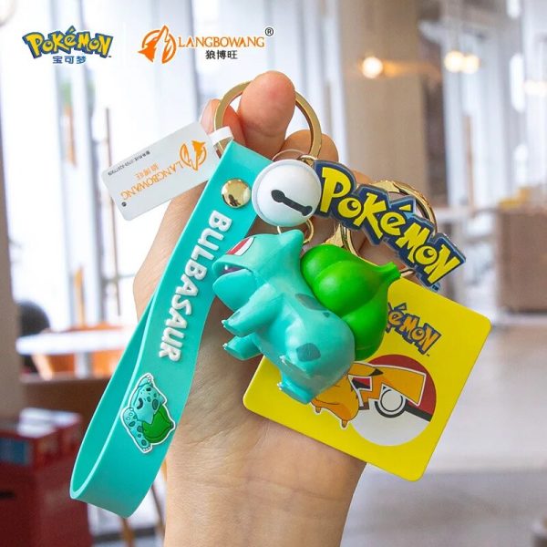 Original Pokemon Figures Fashion Cartoon Keychains 3