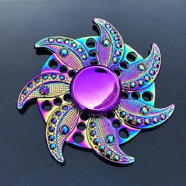Metal Rainbow Fidget Spinner 3