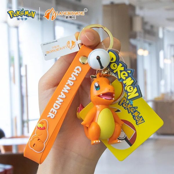 Original Pokemon Figures Fashion Cartoon Keychains 4