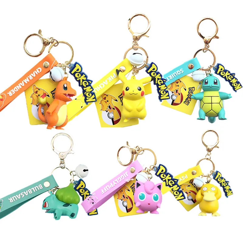 Original Pokemon Figures Fashion Cartoon Keychains 1