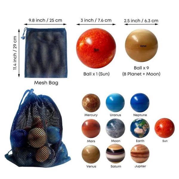 Solar System Planets Stress Balls 6