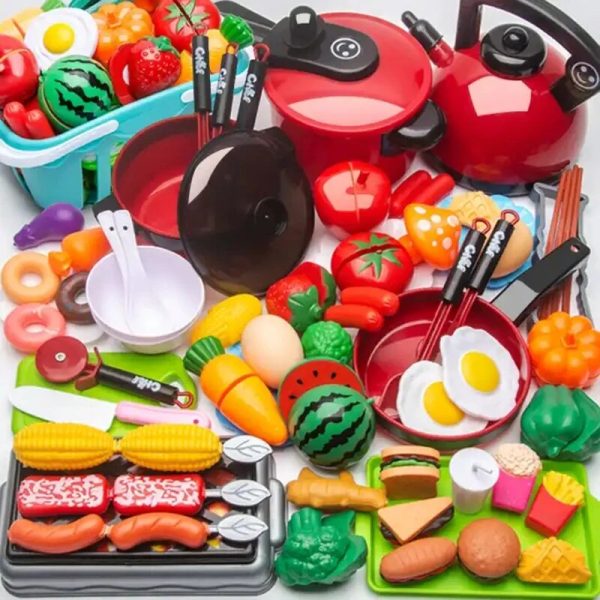 Pretend Play Cutting Food Toys 1