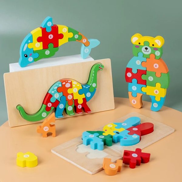 Wooden Toddler Puzzles 2