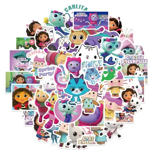 Gabby Dollhouse Stickers 1