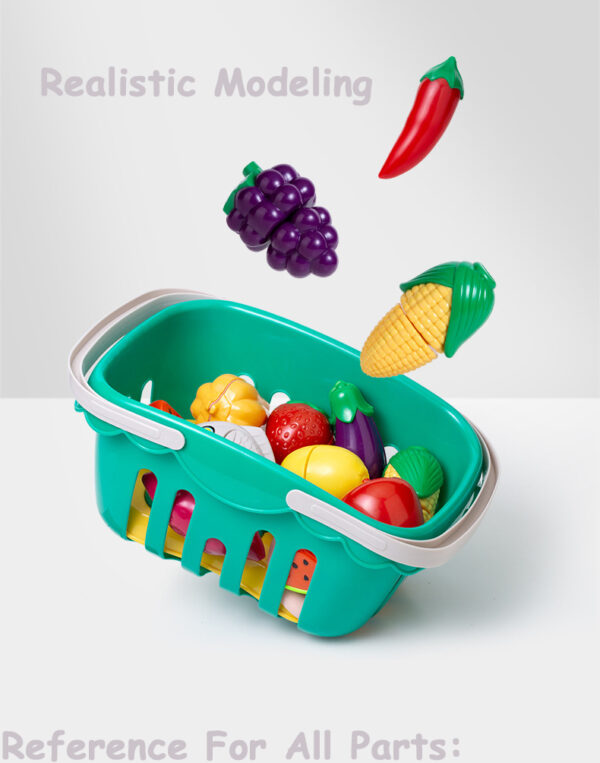 Pretend Play Cutting Food Toys - Image 5