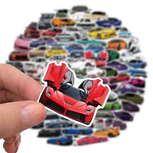 Car Graffiti Stickers (10/30/50 Random Stickers) 4