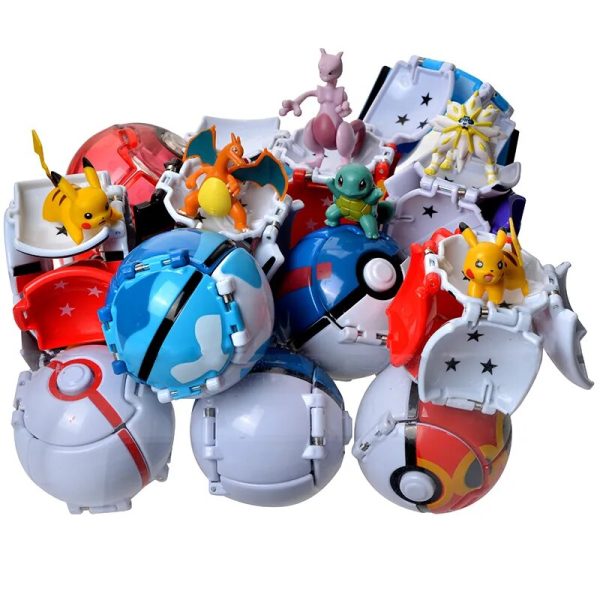 Pokemon Pokeball Deformation Toys 2