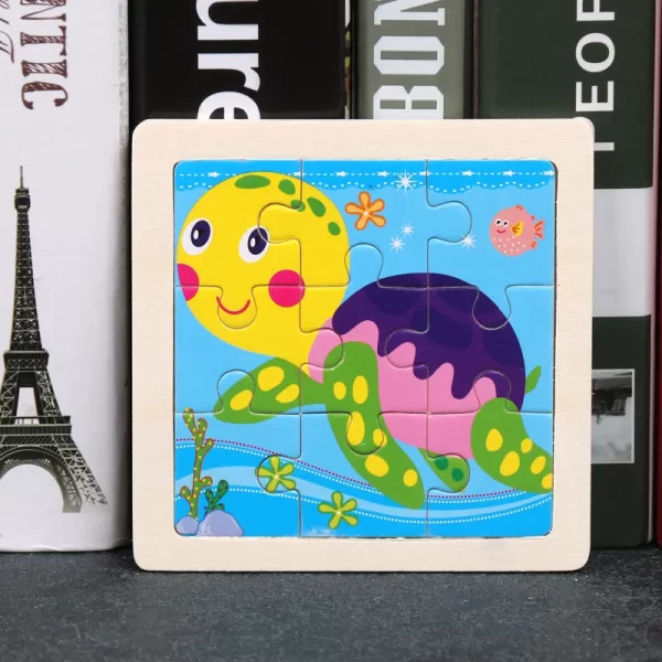 Kids Various Wooden Puzzles 4