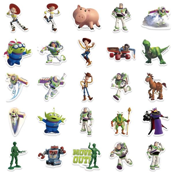 Toy Story Sticker (10/30/50 Random Stickers) 6