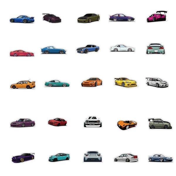 Car Graffiti Stickers (10/30/50 Random Stickers) 6
