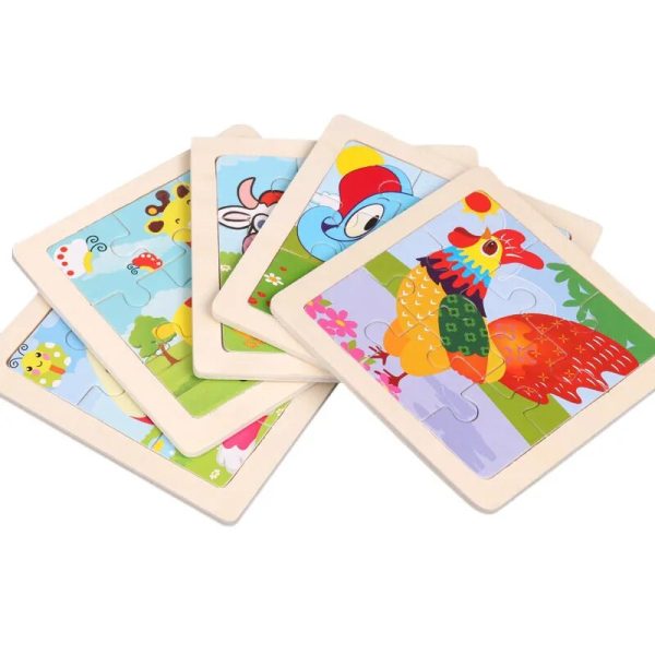 Kids Various Wooden Puzzles 5