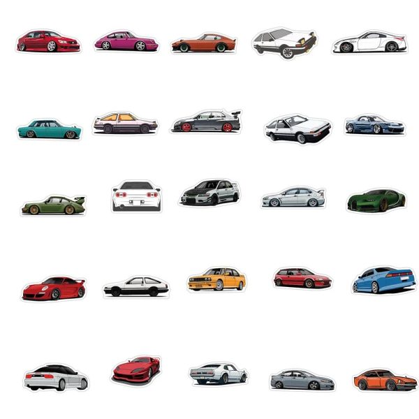 Car Graffiti Stickers (10/30/50 Random Stickers) 5