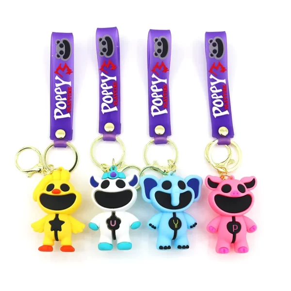 Smiling Critters Keychains 3