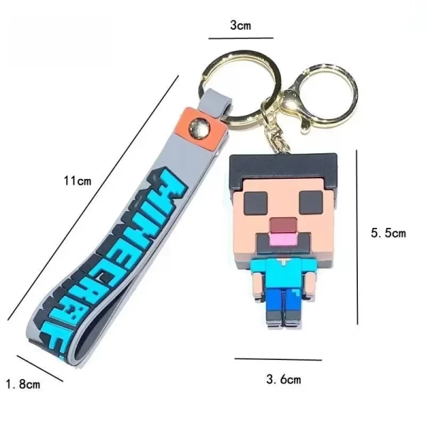Minecraft Keychains 6