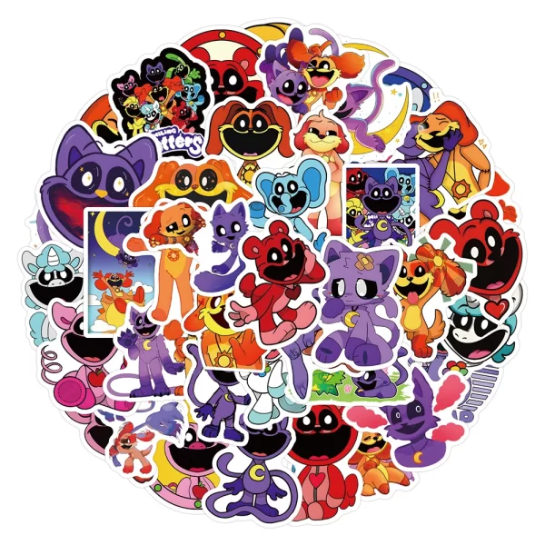 Smiling Critters Stickers (10/30/50 Random Stickers) 2