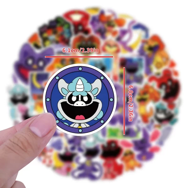 Smiling Critters Stickers (10/30/50 Random Stickers) 4