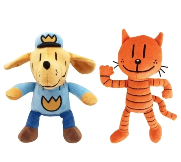 Dog Man and Petey Plushies 1