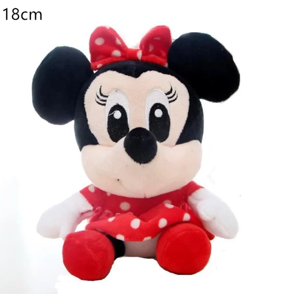 20cm Disney Animation Plush Doll Pooh Bear Mickey Mouse Minnie Tigger Cute Plush Animal Doll Piggy Pillow Toy Children’s Gift 2