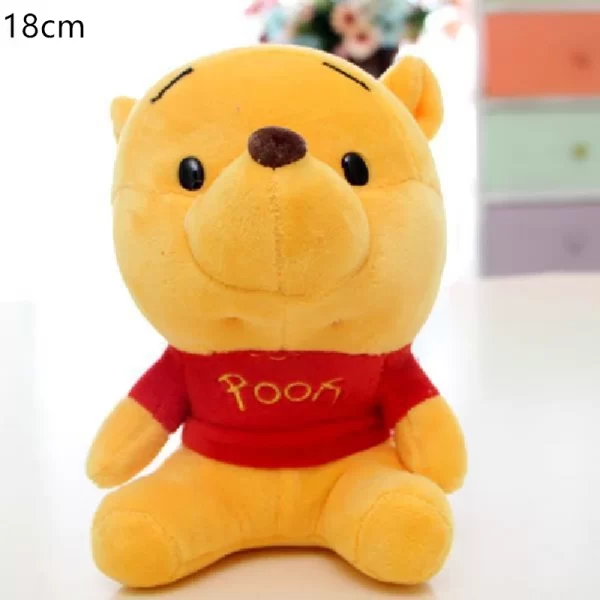 20cm Disney Animation Plush Doll Pooh Bear Mickey Mouse Minnie Tigger Cute Plush Animal Doll Piggy Pillow Toy Children’s Gift 6