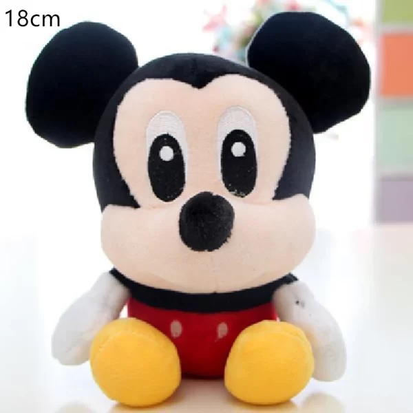 20cm Disney Animation Plush Doll Pooh Bear Mickey Mouse Minnie Tigger Cute Plush Animal Doll Piggy Pillow Toy Children’s Gift 5