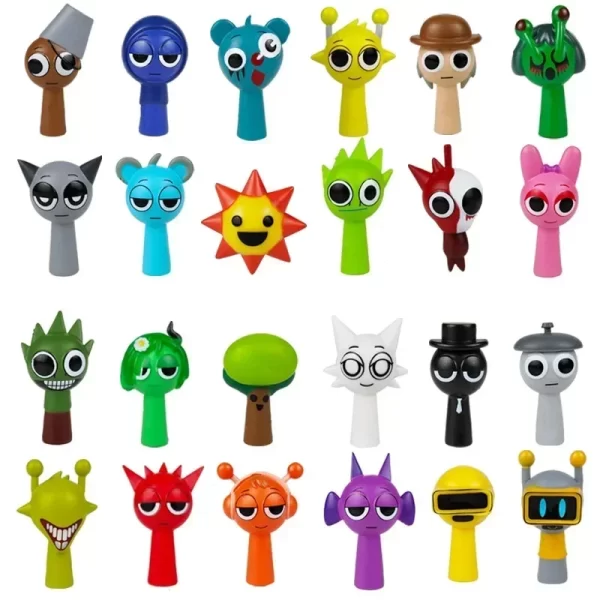 Sprunki Figure Set (24 Characters) 1