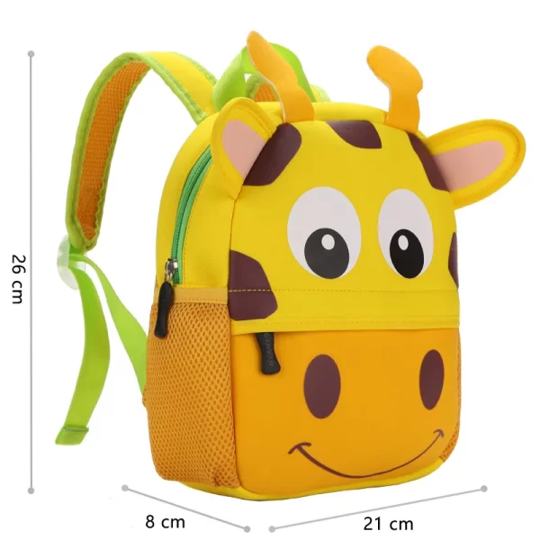 3D Children School Bags for Girls Boy Children Backpacks Kindergarten Cartoon Animal Toddle Kids Backpack for 2-5 years 2