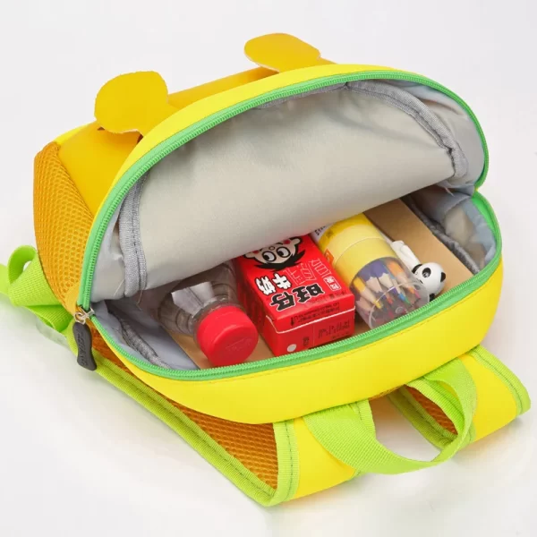 3D Children School Bags for Girls Boy Children Backpacks Kindergarten Cartoon Animal Toddle Kids Backpack for 2-5 years 4