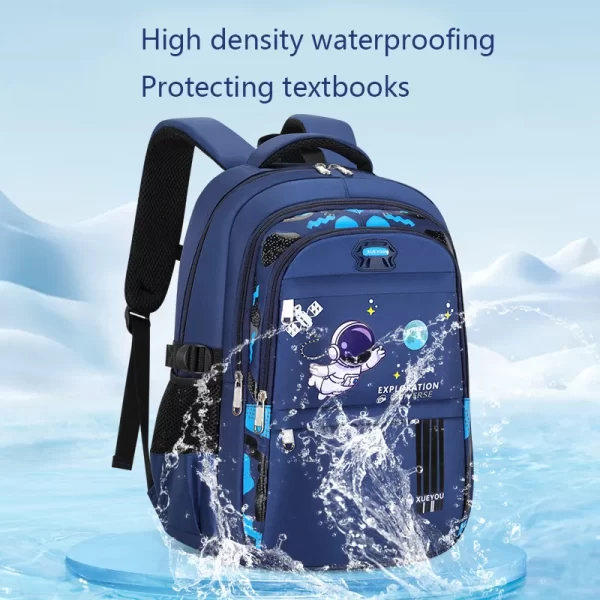 Kids Backpack Children School Bags for Boys Astronaut School Backpack Waterproof Primary Book Bag Mochila Infantil 2