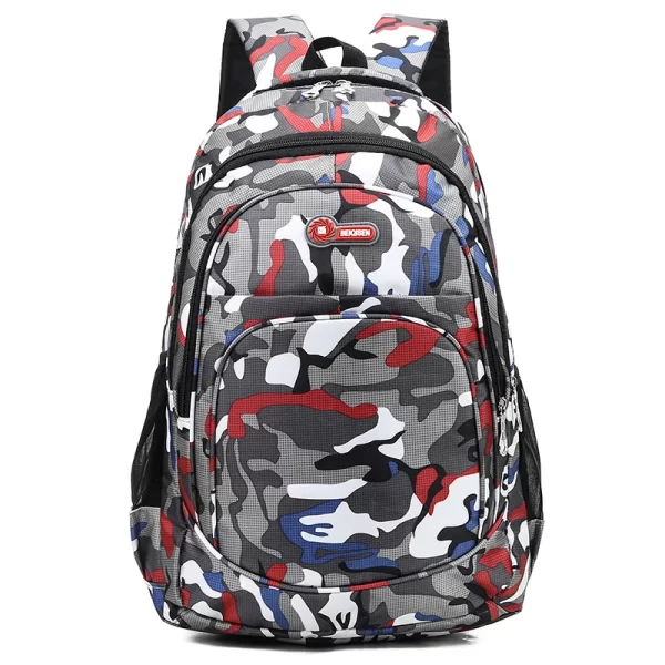 Camouflage Men Backpacks Travel Kids School bag Cool Boy Military School Bags For Teenage Boys Girls School Backpack sac mochila 4