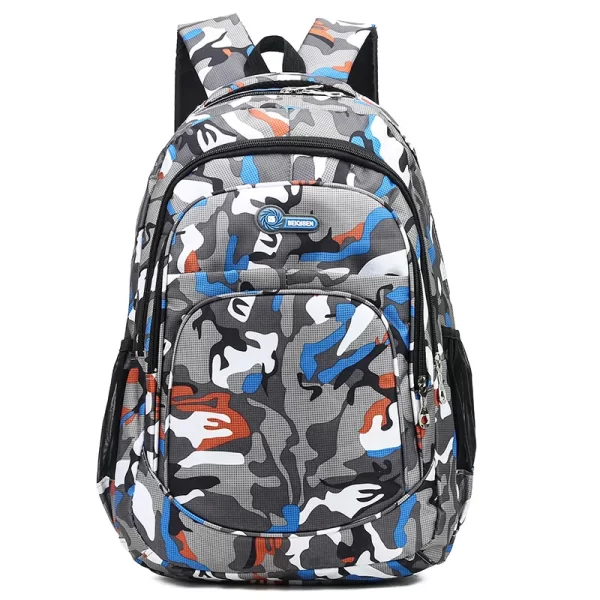 Camouflage Men Backpacks Travel Kids School bag Cool Boy Military School Bags For Teenage Boys Girls School Backpack sac mochila 5