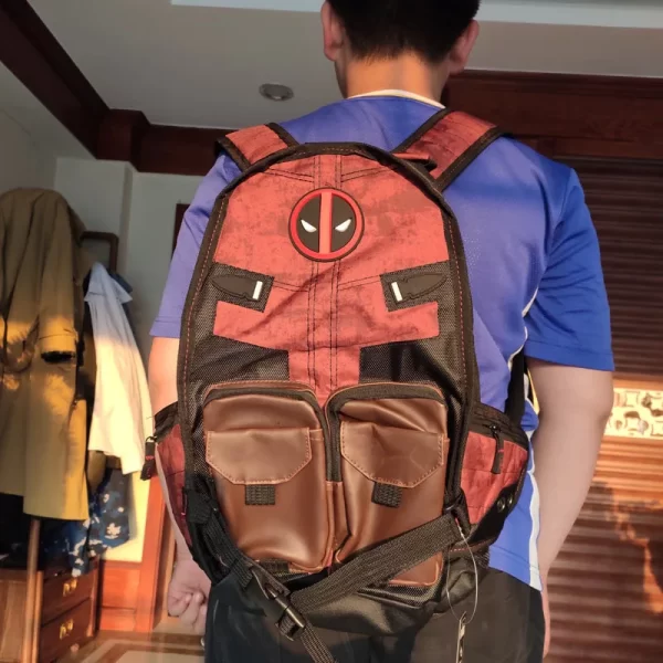 High Quality Super Hero Backpacks (DP, Bats and Captain) 5