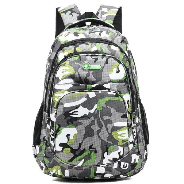 Camouflage Men Backpacks Travel Kids School bag Cool Boy Military School Bags For Teenage Boys Girls School Backpack sac mochila 3