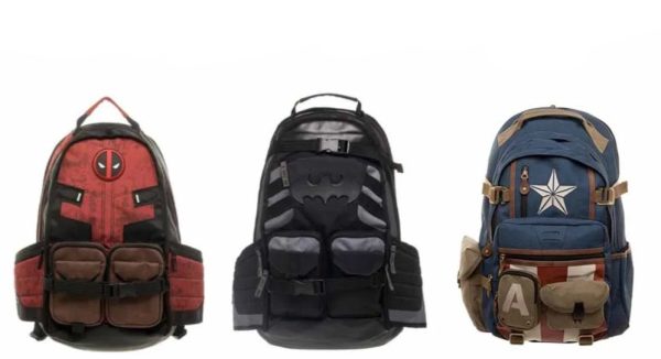 High Quality Super Hero Backpacks (DP, Bats and Captain)