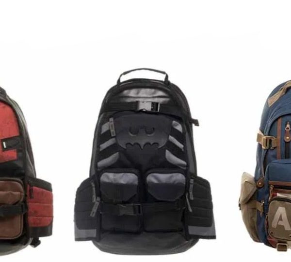 High Quality Super Hero Backpacks (DP, Bats and Captain)