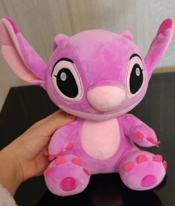 Hot Disney Cartoon Blue Pink Stitch Plush Dolls Anime Toys Lilo and Stitch Stich Plush Stuffed Toys Christmas Gifts for Kids 6