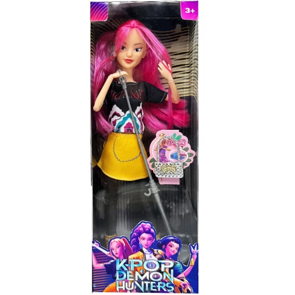 2028NEW anime k pop Demon hunters Witch Hunter Group High appearance Glue doll doll Girl's heart Decorative doll Holiday Gifts 3
